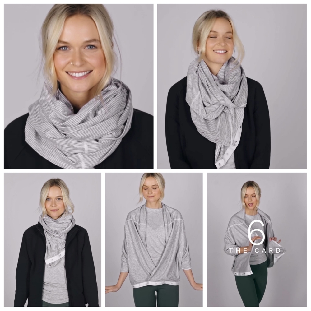 Lululemon Vinyasa Snap Scarf